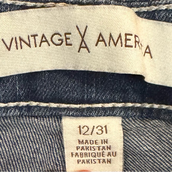 Vintage America Jeans | Vintage Booty Stretch | Size 12/31 - Picture 4 of 6